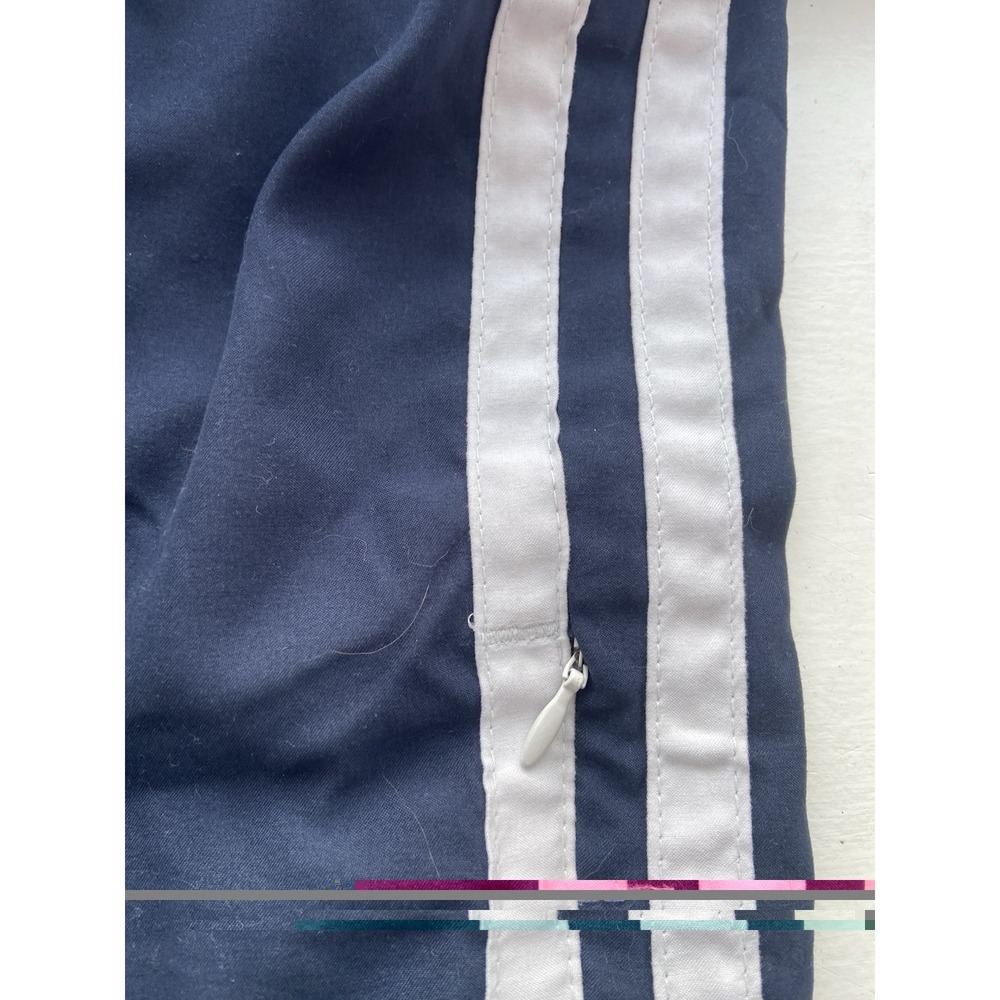 Abercrombie & Fitch Mens Y2K Swim Trunks Size XL Blue Lined Moose Logo Preppy - Picture 3 of 11